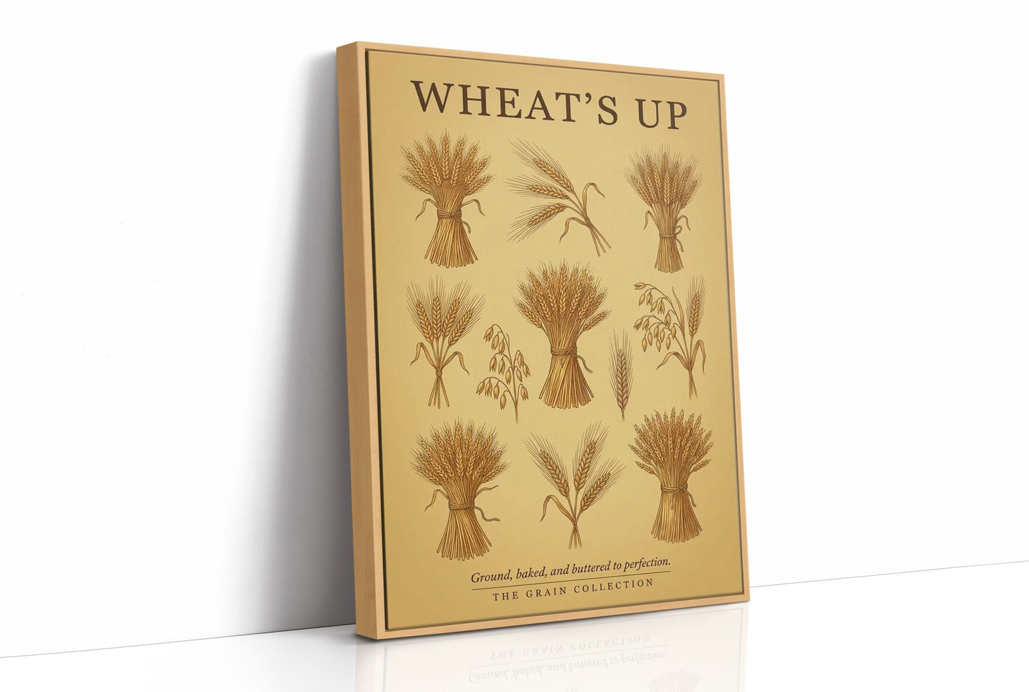 Wheat's Up: Vintage Grain Sheaf Chart