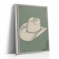 Weathered Rancher's Dream - Vintage Cowboy Hat