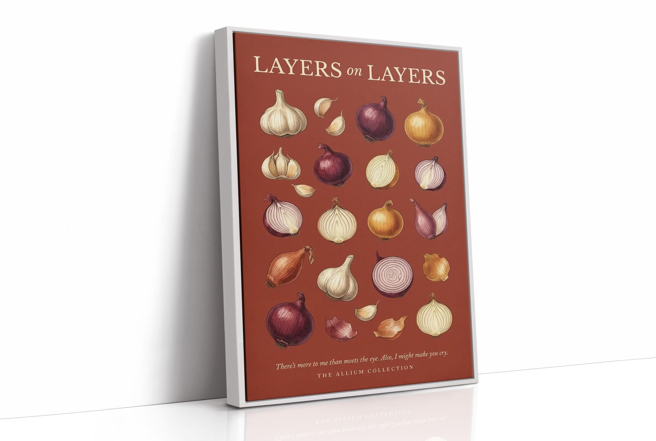 Layers on Layers: Vintage Allium Chart