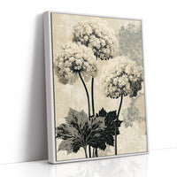 Lace Blooms in Ivory and Taupe