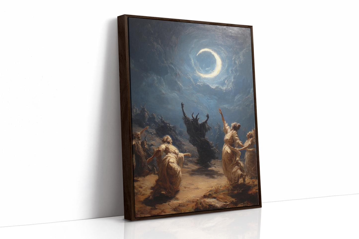 Beneath the Moonlit Embrace