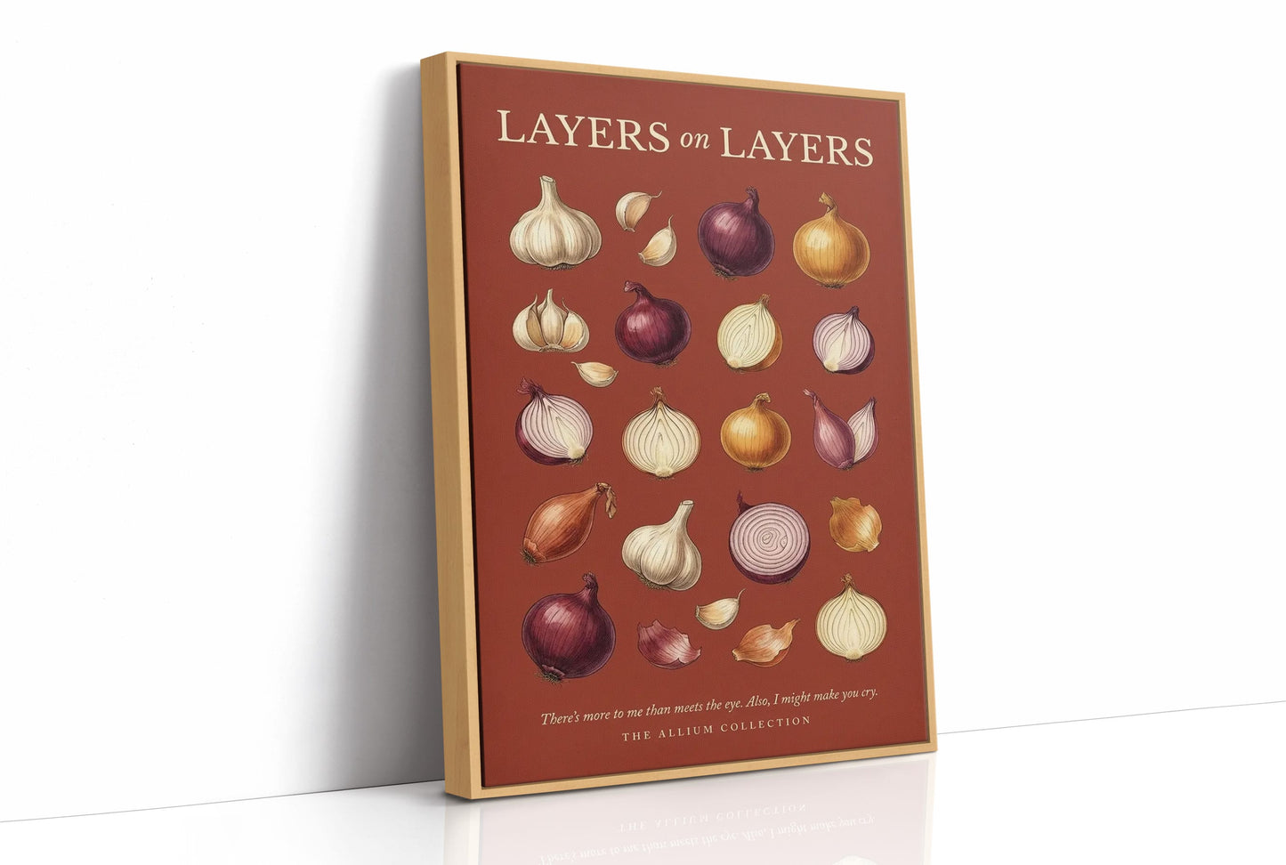 Layers on Layers: Vintage Allium Chart