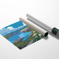 Daisies Dance Above Northern Waters