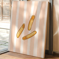 Breadsticks Dance On Blush Stripes