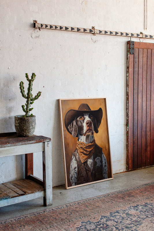 Spotted Deputy in Dusty Boots