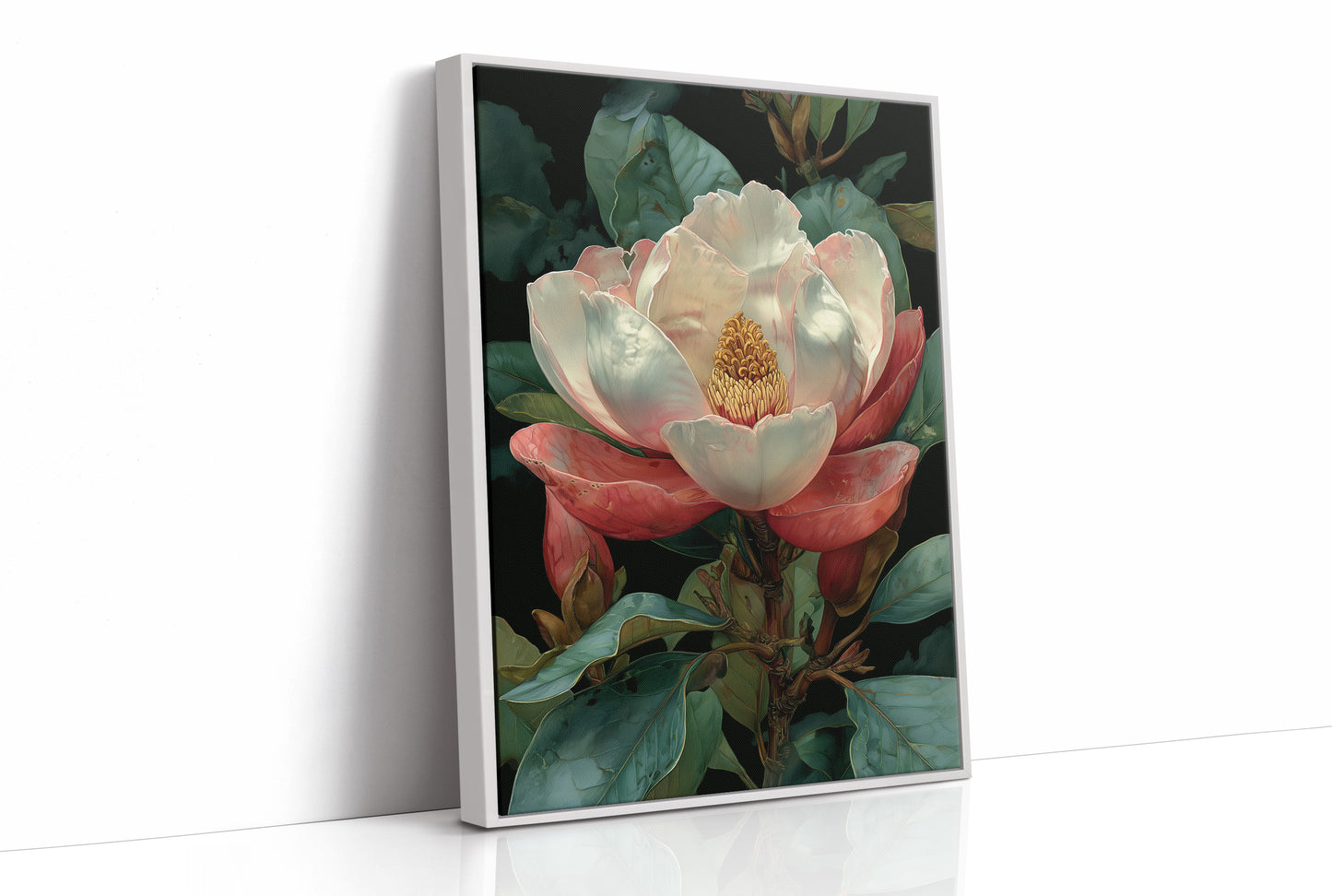 The Magnolia Opens Slowly