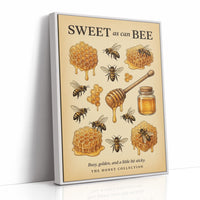Sweet as Can Bee: Vintage Honeybee Chart
