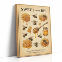 Sweet as Can Bee: Vintage Honeybee Chart