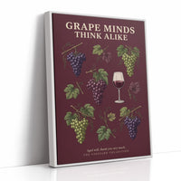 Grape Minds Think Alike: Vintage Vineyard Chart