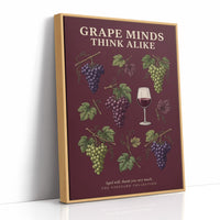 Grape Minds Think Alike: Vintage Vineyard Chart