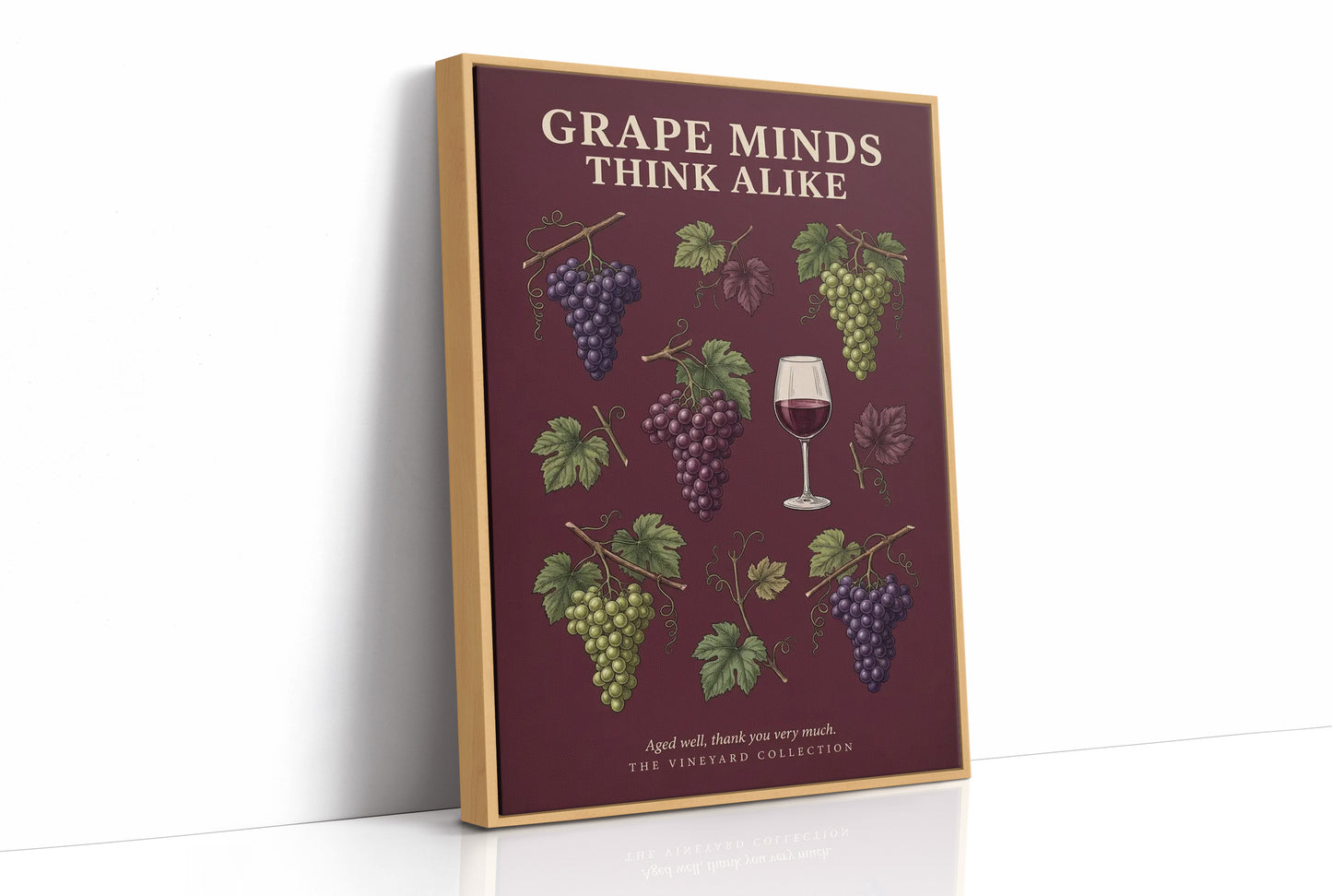 Grape Minds Think Alike: Vintage Vineyard Chart