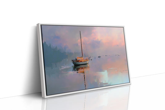 The Harbor Glows Before Dawn