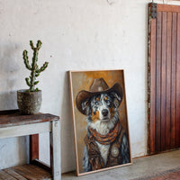 Australian Shepard Sheriff of the Painted Plains