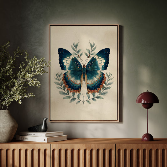Wings Cradled by Nature's Embrace