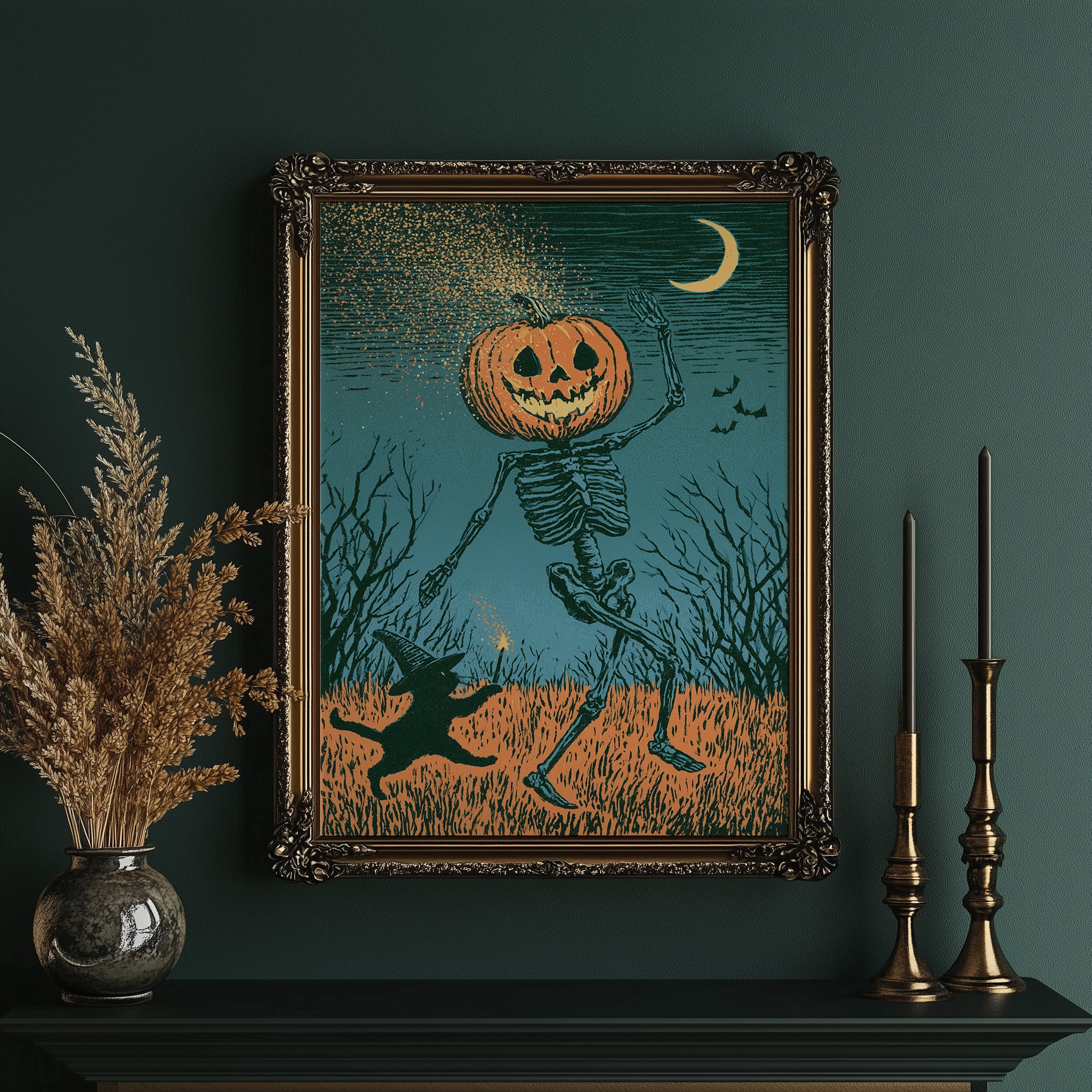 Jack-o'-Lantern Bone Dance