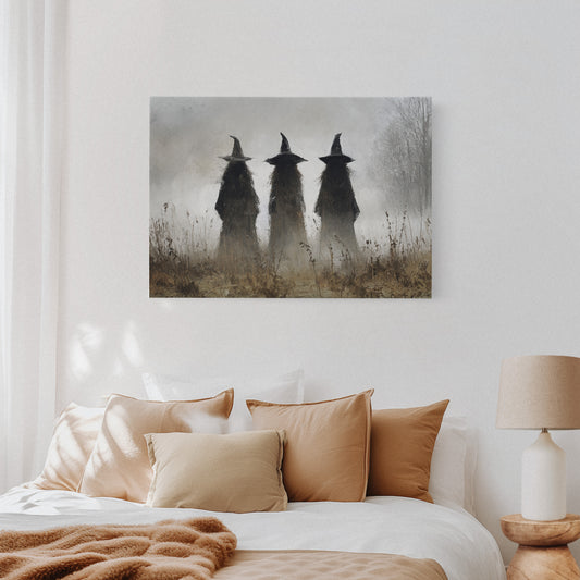 Three Figures in the Mist