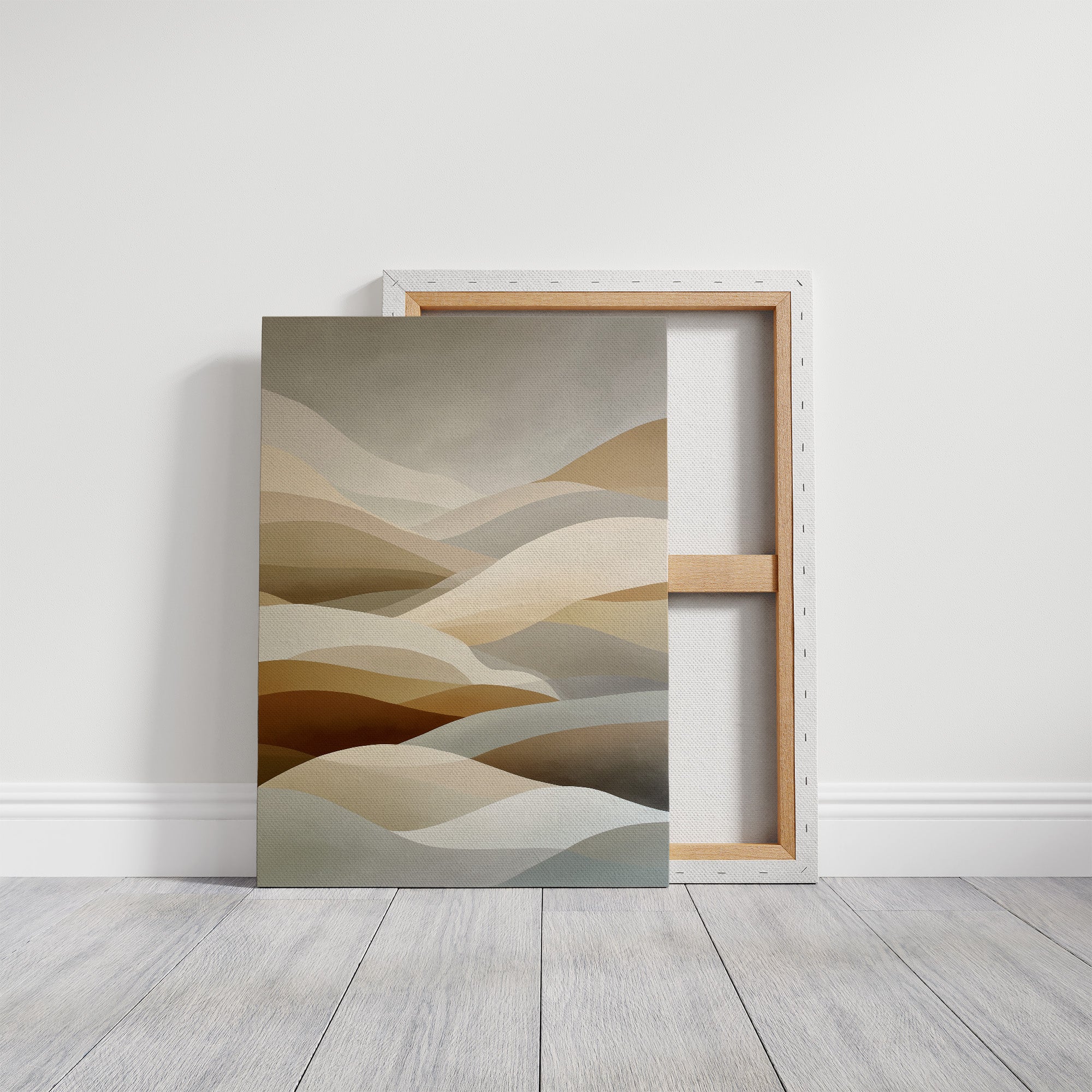 Desert Dunes Dance In Morning Light