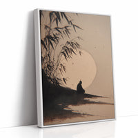 Stillness Beneath The Bamboo Moon
