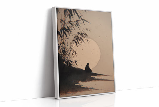 Stillness Beneath The Bamboo Moon