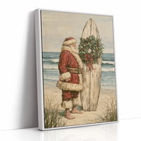 Santa's Coastal Christmas, Oils