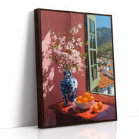 Oranges at the Red Window