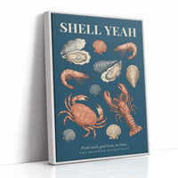 Shell Yeah: Vintage Seafood Chart