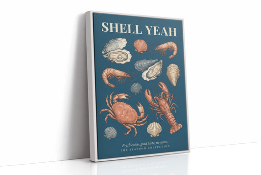 Shell Yeah: Vintage Seafood Chart