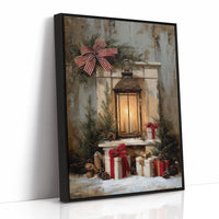 Lantern Light Beckons Winter Home