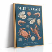 Shell Yeah: Vintage Seafood Chart