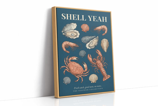 Shell Yeah: Vintage Seafood Chart