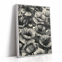 Ink Bloom Poppy Field