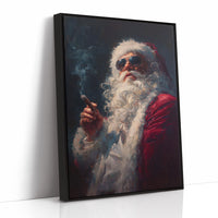 Rebel Claus Takes A Smoke Break