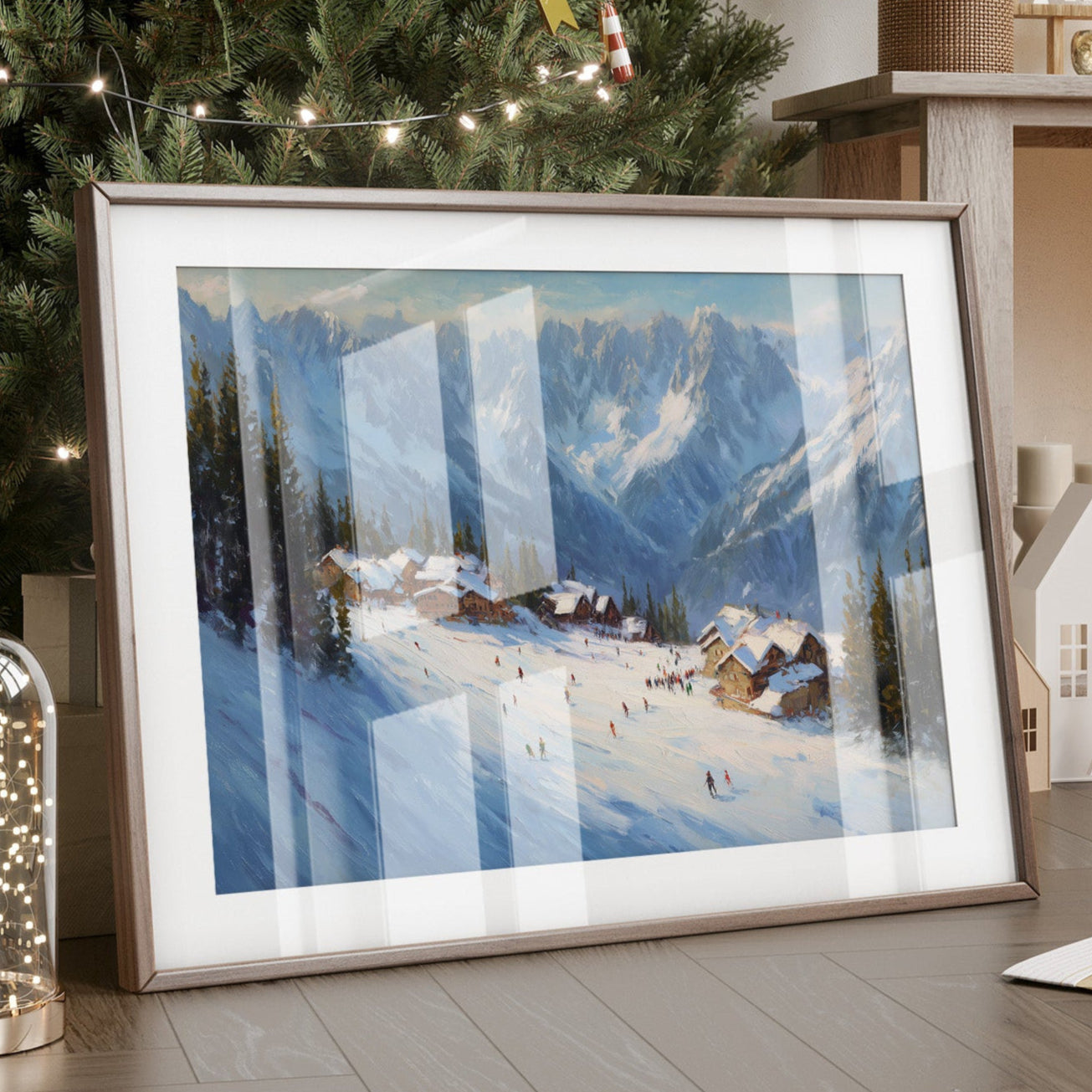 Alpine Village Claims Winter's Heart