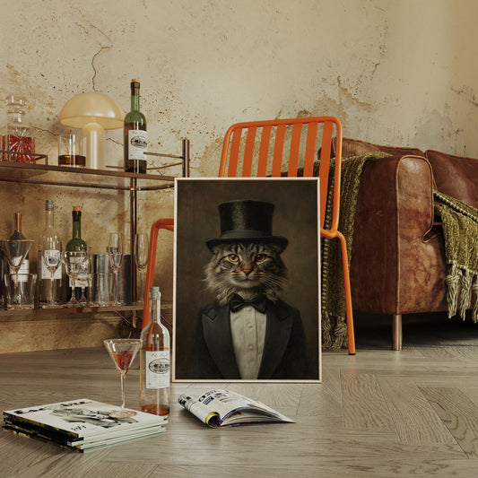 A Feline Affair in Formal Attire