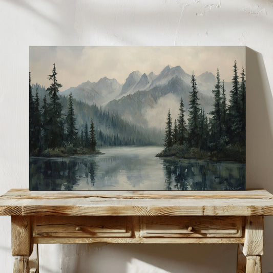 Where the Mountains Sleep in Silence