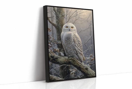 Arctic Wings Meet Winter Woods