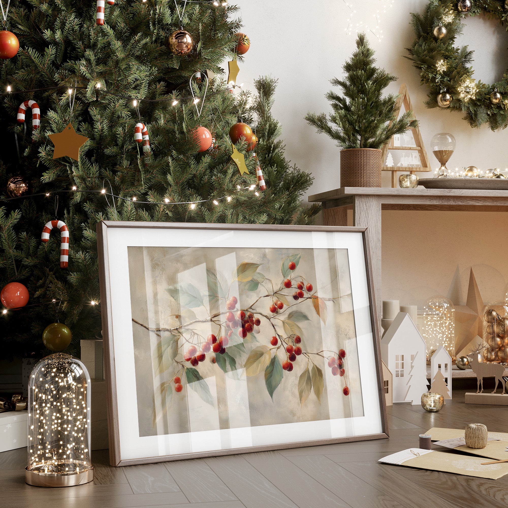 Winter Berries Paint December's Song