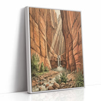 Desert Canyon Waterfall