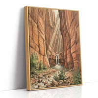 Desert Canyon Waterfall