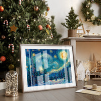 Starlit Pines Dance Through Time