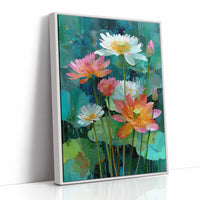 Lotus Flowers After the Rain