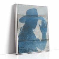 A Gesture In the Blue Light