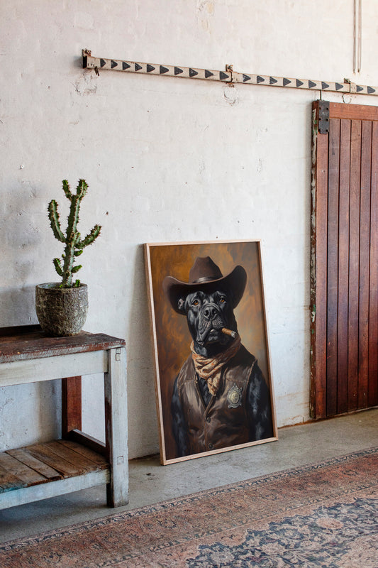 Black Lab Sheriff of the Shadow Range