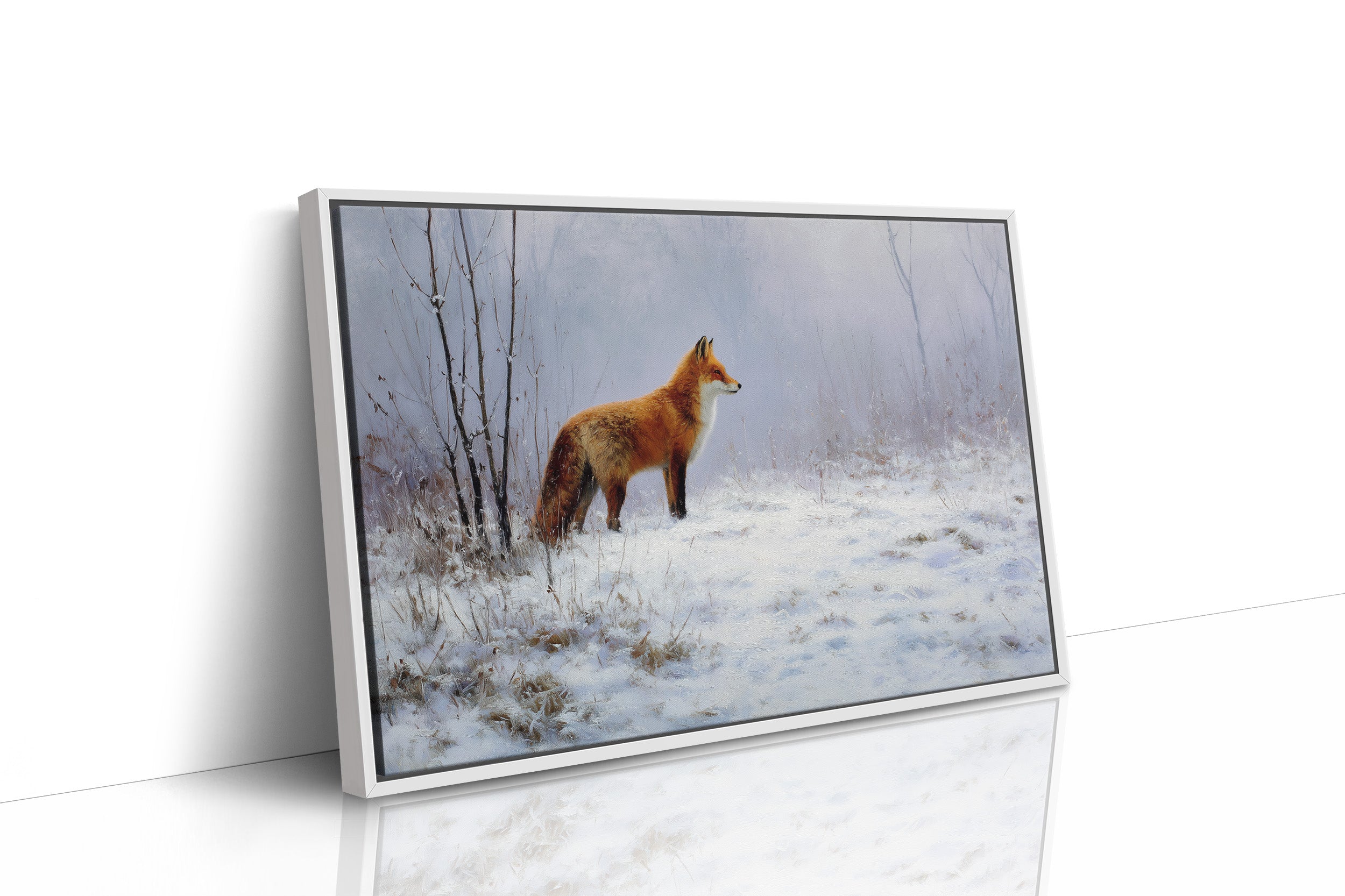 Fox in the Quiet Frost