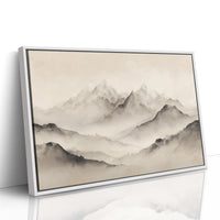 Mountains Rest In Morning Mist