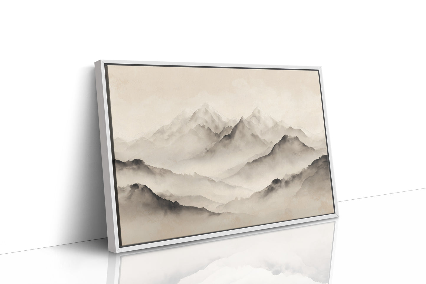 Mountains Rest In Morning Mist