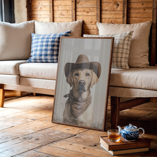 Ranch Dog Wears Grandpa's Old Bandana