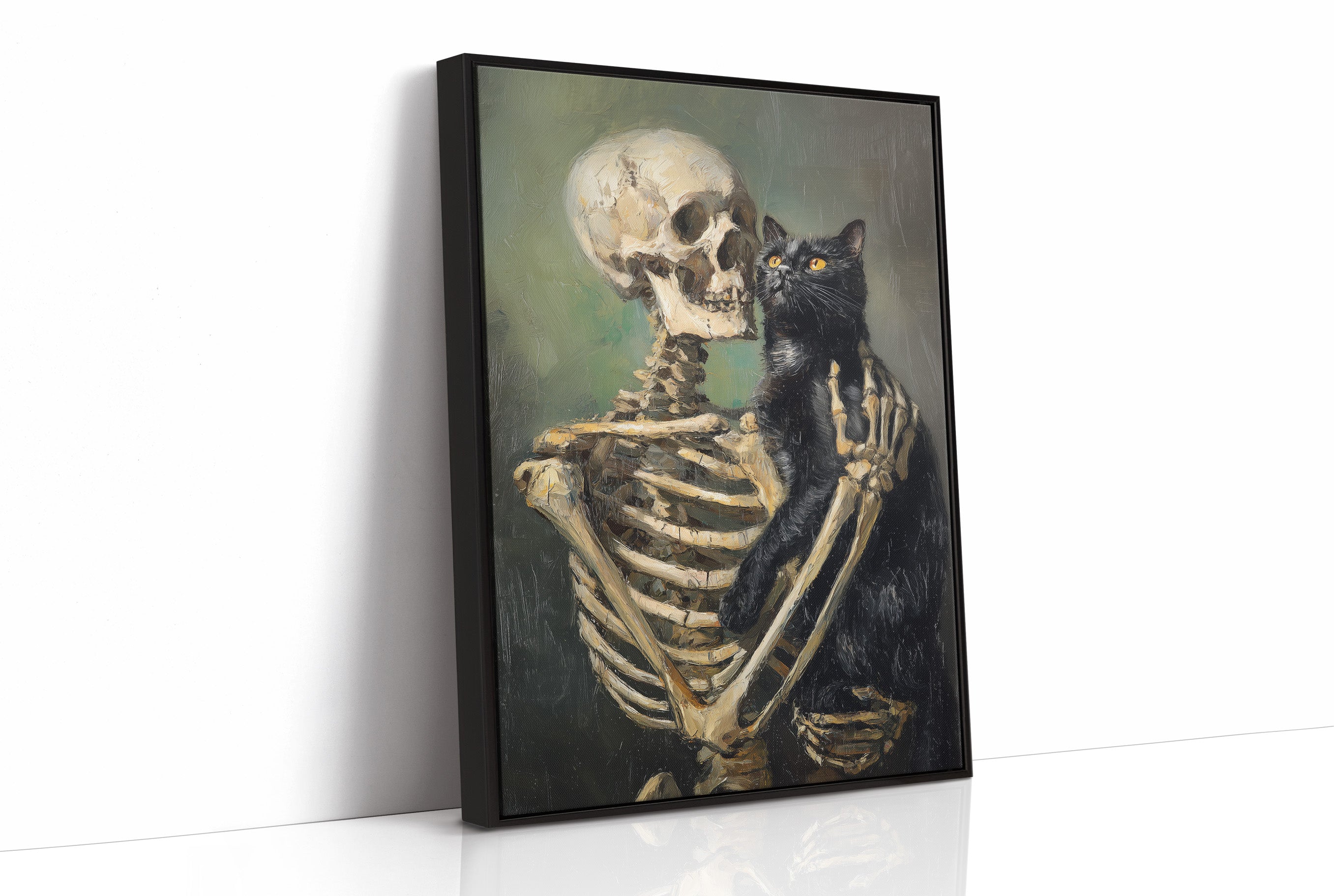 Bone Keeper With Amber Eyes