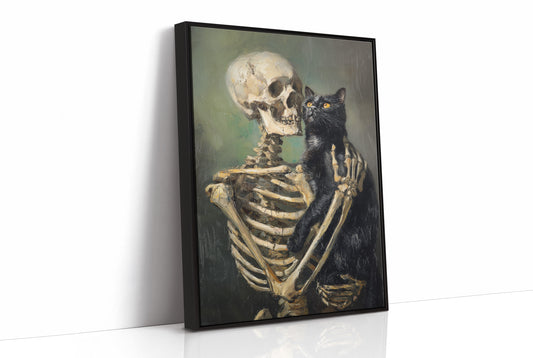 Bone Keeper With Amber Eyes