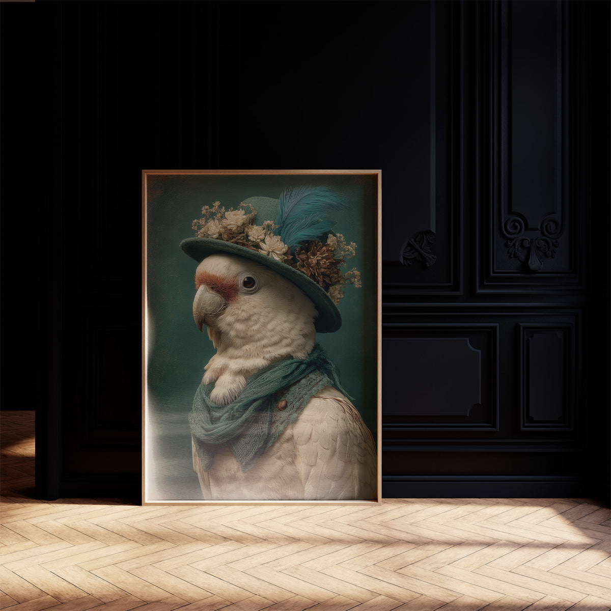 She Dressed for the Portrait She Deserved